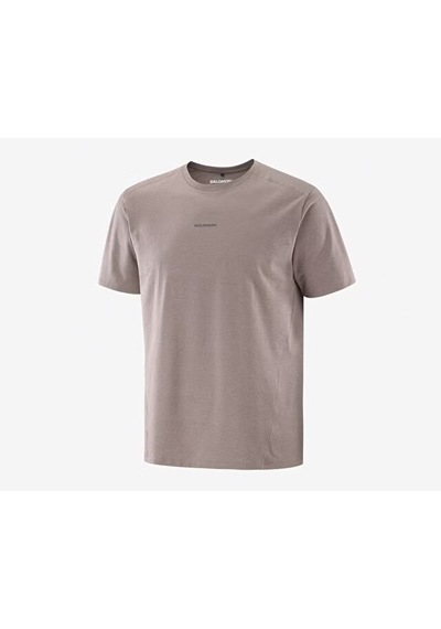 Salomon Tracklıne Erkek Günlük Tişört Lc2746000 Gri
