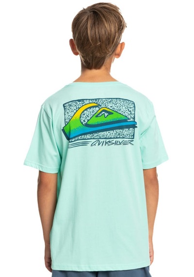 Quiksilver Quıksılver Retro Fade Ss Yth Gcz0 Erkek Çocuk Tişört Mint