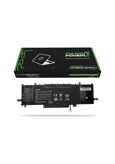 Asus Zenbook Ux434fq-a Batarya - Pil Pars Power