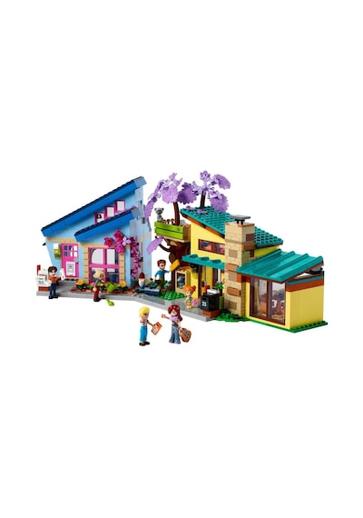 LEGO® Friends Olly ve Paisley'nin Aile Evleri 42620 7+ Yaratıcı Oyuncak Yapım Seti - 1126 Parça