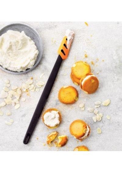 İnce Silikon Spatula Turuncu