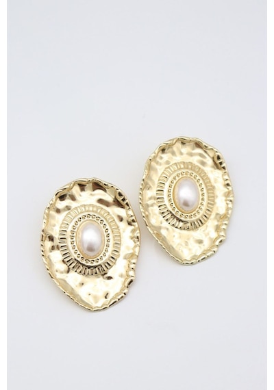 Çelik Küpe 14 K-17214 60mm Çok Renkli