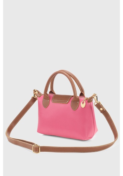 Housebags Pembe Çok Yönlü Pu Deri Çapraz Askılı Çanta Pembe