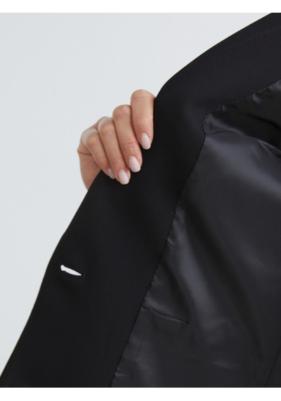 Lcw Modest Siyah Kadın Blazer Ceket