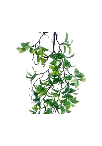Yapay Çiçek Sarkan Doğal Dallı 2li Set Mix Kozalak Çiçeği Ve Fejka 70cm Yapay Sarmaşık Yeşil