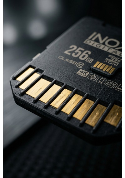 Inox 256 Gb Micro Sd Hafıza Kartı Class 10 Güvenlik Kamerası Uyumlu Sürekli Kayıt
