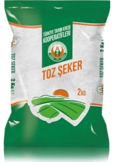 Tarım Kredi Kooperatifleri Toz Şeker 2 KG