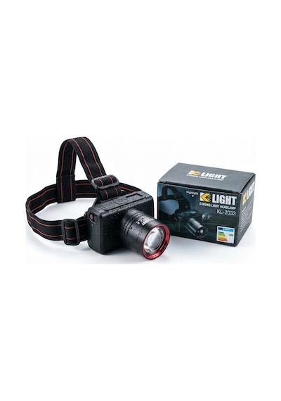 K Light Kl-2033 Şarjlı Kafa Lambası Çok Renkli