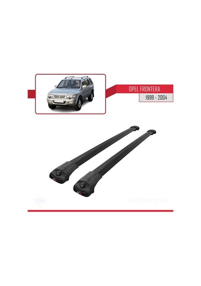 Opel Frontere 1999-2004 Arası İle Uyumlu Ace-1 Ara Atkı Tavan Barı Siyah