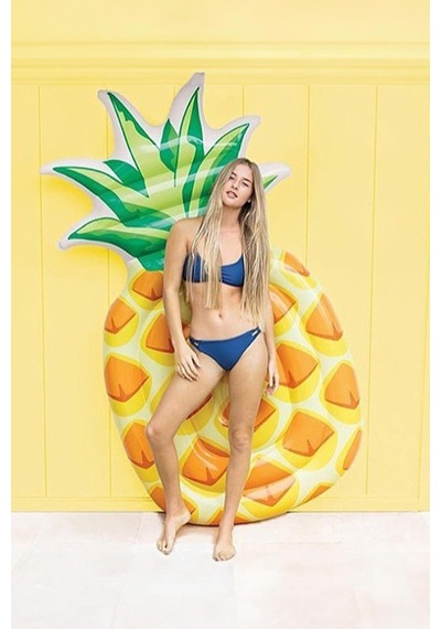 Intex58761 Ananas Yatak - Ada, Deniz Yatağı Çok Renkli