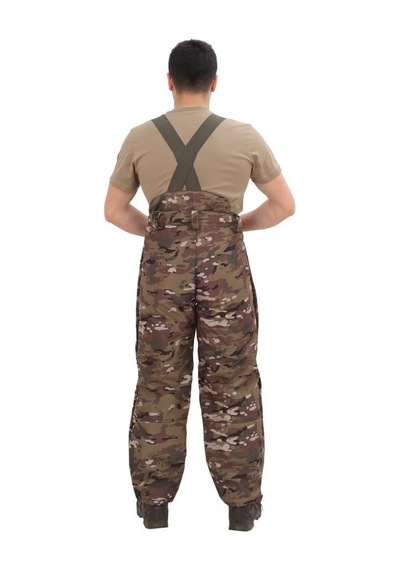 Hadpols Single Sword Softshell Su Geçirmez İçi Polarlı Salopet Pantolon Soğuk Koruma Zorlu Hava Kamp Giysisi Kamuflaj