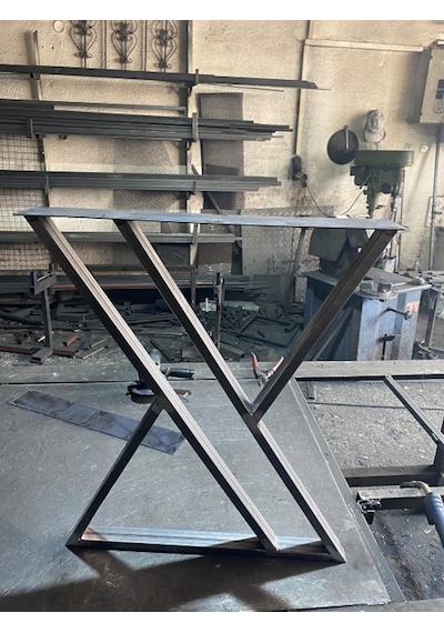 Güvendekoratif Güvendekoratif Metal Masa Ayak (485552622) Antrasit