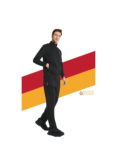 Gsstore Galatasaray Lisanslı Siyah Eşofman Takımı Siyah
