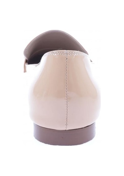 Dgn 154-22k Kadin Üzeri V Toka Loafer 154-1974-R10543 Ten Rengi