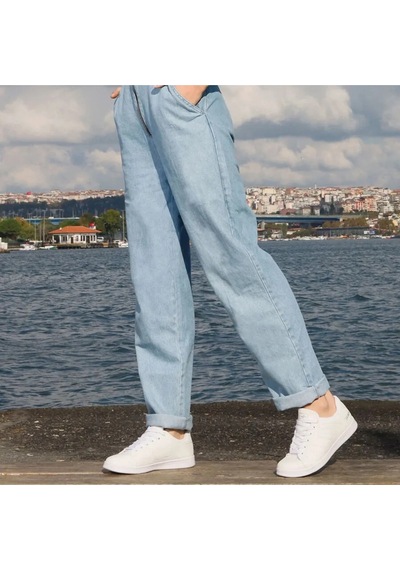 Jump 15306-15307 Beyaz Kadın Sneaker Günlük Spor Ayakkabı Beyaz