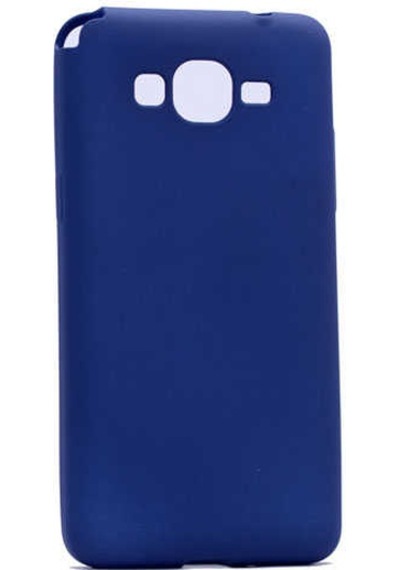 Samsung Uyumlu Galaxy J2 Prime Kılıf Zore Premier Silikon Kapak Lacivert