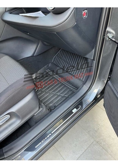 Toyota Chr C-hr 2025 3d Kauçuk Kokusuz Havuzlu Paspas