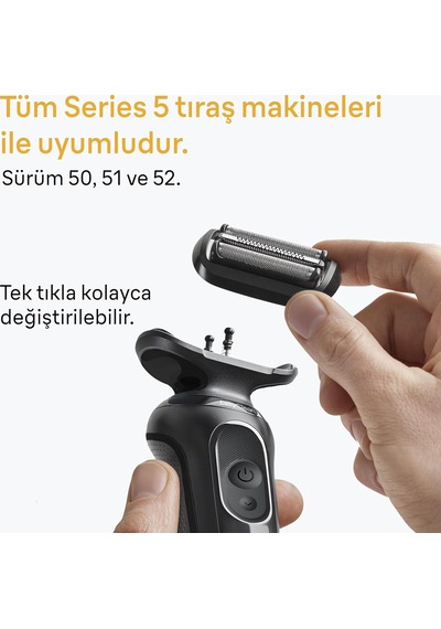 Series 5 Elektrikli Tıraş Makinesi Yedek Başlığı, 54b Diğer
