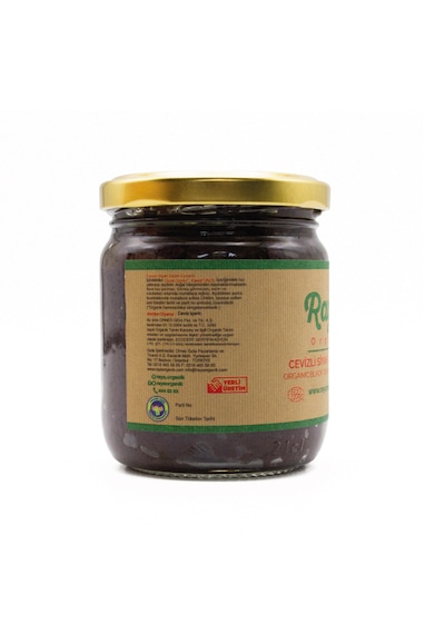 Organik Cevizli Siyah Zeytin Ezmesi 180 G
