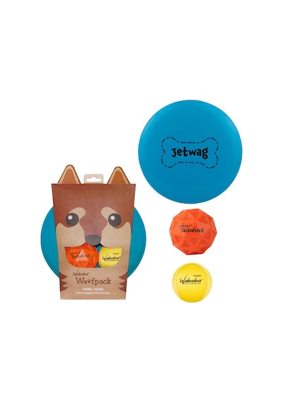 Waboba Woofpack Frizbi Top Köpek Oyuncağı Oyun Seti