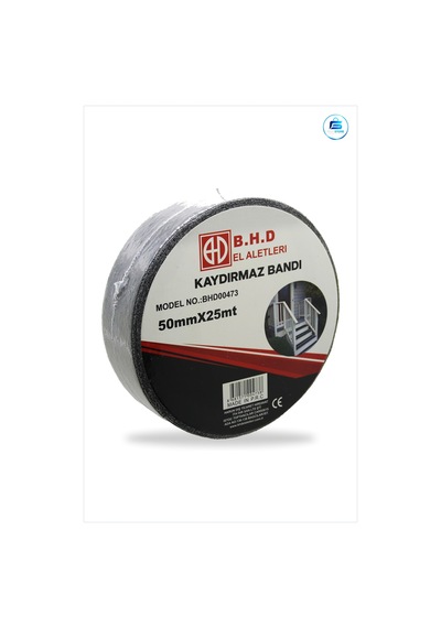 Kaydırmaz Bant 50 Mm X 25 M Siyah Pvc Merdiven Basamak Rampa Depo