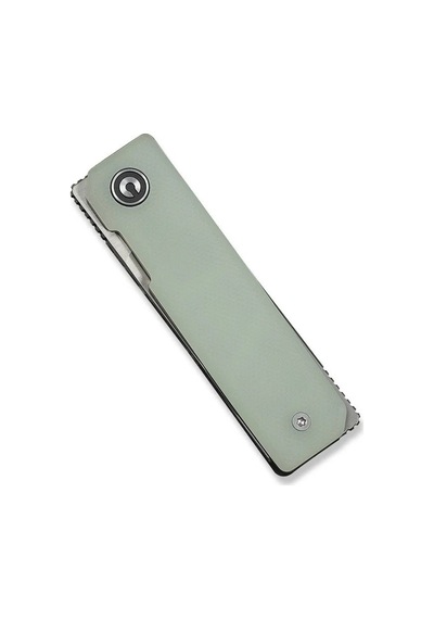 Civivi Kukei Natural G10 Handle Satin Finished Nitro-v Blade Kamp Çakı Yeşil