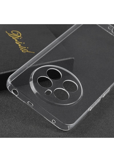 Zore Realme 12 4g Kılıf Msra Süper Silikon Kapak - Şeffaf Şeffaf