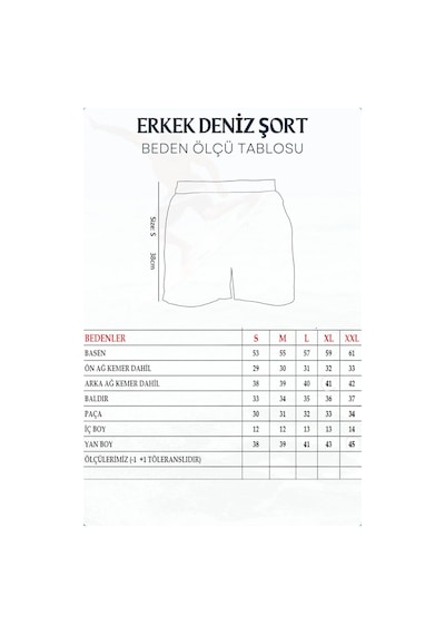 Su İtici Özellikli Dijital Baskılı Erkek Plaj Deniz Şort Mayo - D051-beyaz