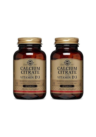 Solgar Calcium Citrate With Vitamin D3 60 Tablet 2 Adet 01-20