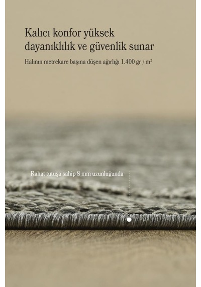 İskandinav Tasarım Motifligri Halı Salon Halısı, Mutfak Halısı, Yolluk, Paspas,dış Mekan Halısı gri