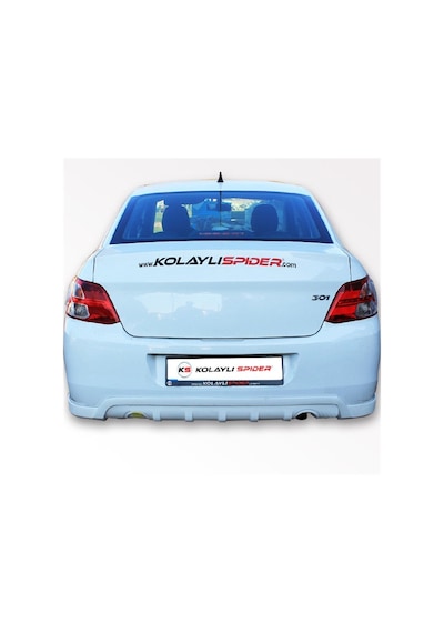 Peugeot 301 Arka Tampon Altı Fiber 2013 ve Sonrası