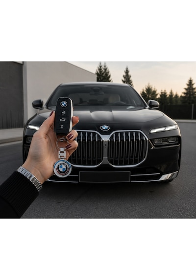 Metal Bmw Yeni Logolu Anahtarlık E46 E60 E90 F30 X1 X5 X3