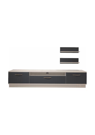 Decoraktiv Trendstyle 4 Mdf Tv Ünitesi Tv Sehpası Beyaz - Antrasit