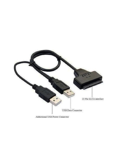Sata Usb Kablosu Hdd Hard Dısk Çevirici 2.5 Çevirici Veri Aktarma