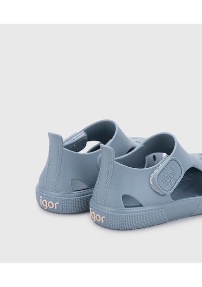 Igor S10343 Surfi Cırtlı Çocuk Sandalet Mavi