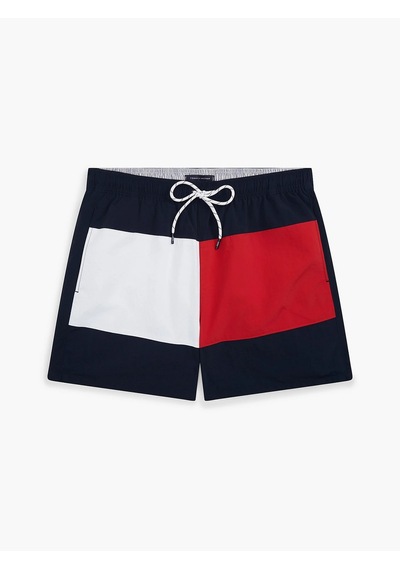 Tommy Hilfiger Um0um03840 Medium Drawstring Archive Erkek Şort Mayo Lacivert