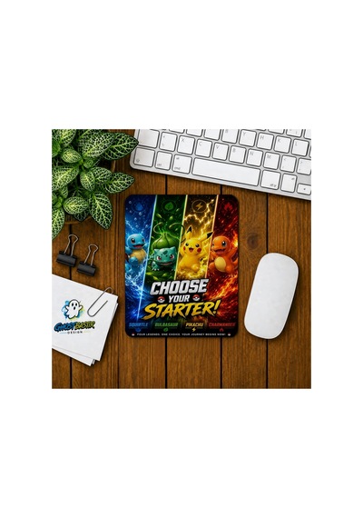 Pokemon Baskılı Oyuncu Mousepad 0243