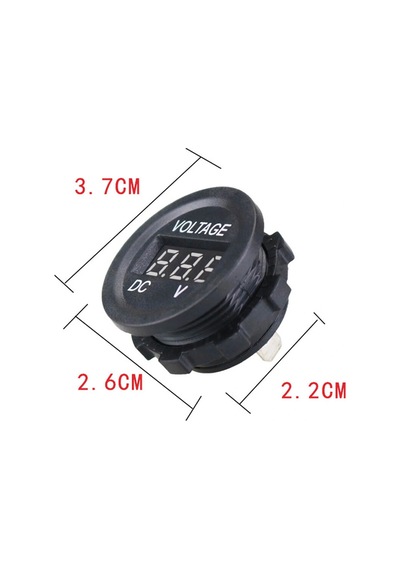 Ic-230d Dijital Voltmetre Pano Tip 28mm 6-32v