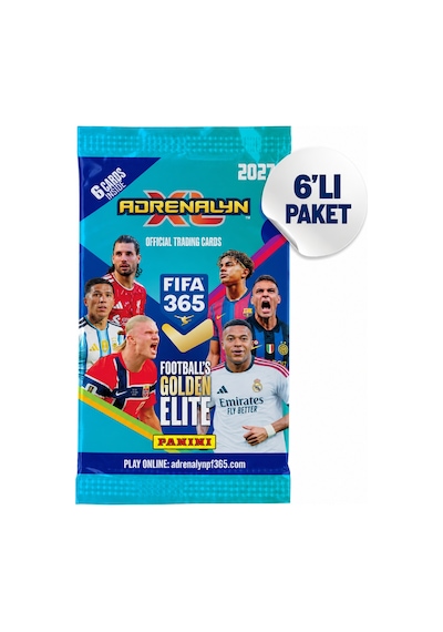 Panini Fıfa 365 Adrenalyn Xl 2027 Futbol Kartı 6'lı Paket 36 Kart