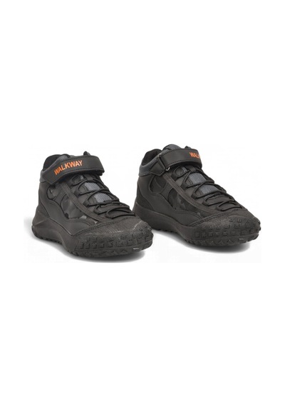 Walkway Füme-turuncu Cırt Bantlı Kauçuk Tabanlı Erkek Çocuk Sneaker Bot Nexo 2280