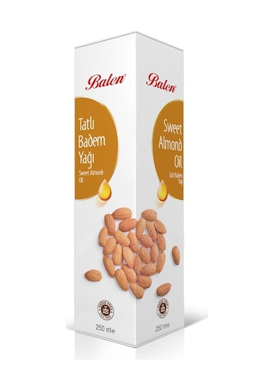 Balen Tatlı Badem Yağı Soğuk Pres Aromatik Yağ 250 ML