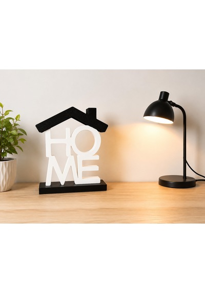 Home Yazılı Dekoratif Masaüstü Biblo Ev Figürlü Dekoratif Obje Modern Ev Dekorasyonu