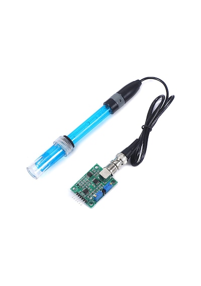 Ph Elektrot Sensör Probu E201-1C Sıvı Su 0-14Ph Algılayıcı Bnc