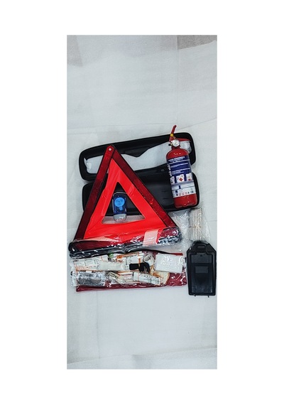 Trafik Seti İlk Yardım Seti & 3 Yıl & 1 Kg Yangın Tüpü Seti