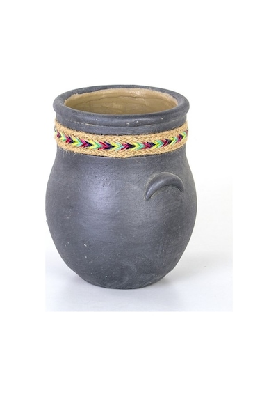 Euro Flora Küp Beton Saksı 15X24.5 Cm