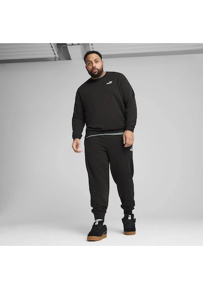Puma Ess Small No. 1 Logo Siyah Erkek Sweatshirt 682564-01 Siyah