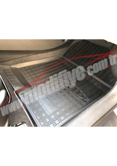 Kia Ceed 2013-2014 3D Kauçuk Havuzlu Paspas Kokusuz Araca Özel