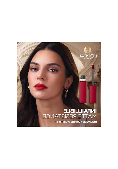 L'oreal Paris Infaillible Matte Resistance Likit Mat Ruj - 120 Major Crush 00