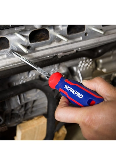 Workpro Wp200505 8 Parça Profesyonel Cr-v Manyetik Tornavida Set
