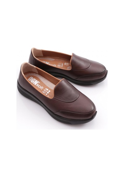 Dgn 4218 Kadın Comfort Ayakkabı Kahve